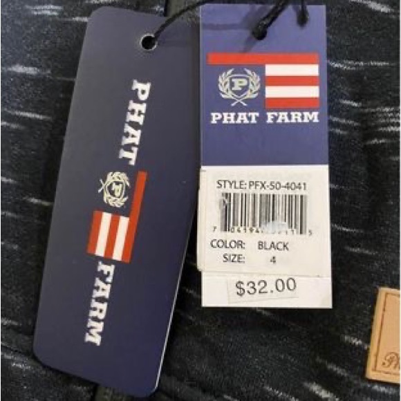 New With Tags Boys Full Zip Hooded Jacket by Phat Farm Size 4 - Picture 6 of 7